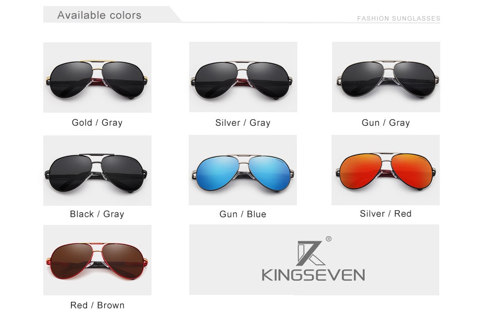 KINGSEVEN Coating Lens Driving Eyewear For Men / Women