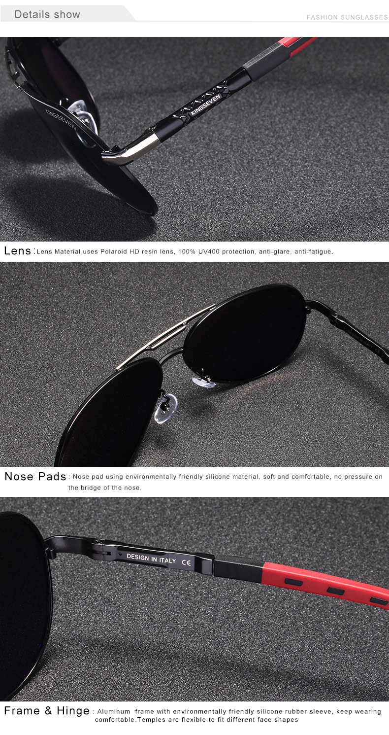 KINGSEVEN Coating Lens Driving Eyewear For Men / Women