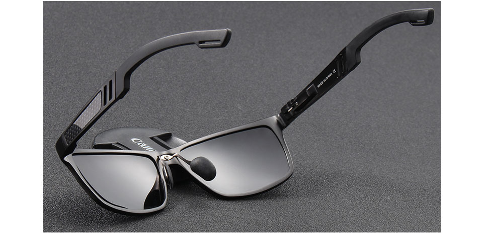 KINGSEVEN Men Polarized Sunglasses Aluminum Magnesium Sunglasses