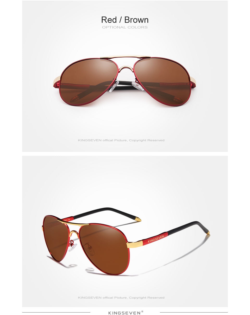 KINGSEVEN Brand 2021 Men’s Driving Polarized Sunglasses