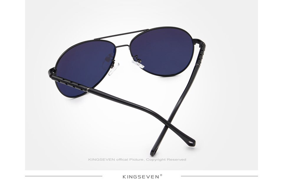 KINGSEVEN Pilot Sunglasses Men & Women Hollow Frame