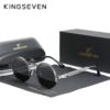 KINGSEVEN High Quality Gothic Steampunk Sunglasses Polarized Women
