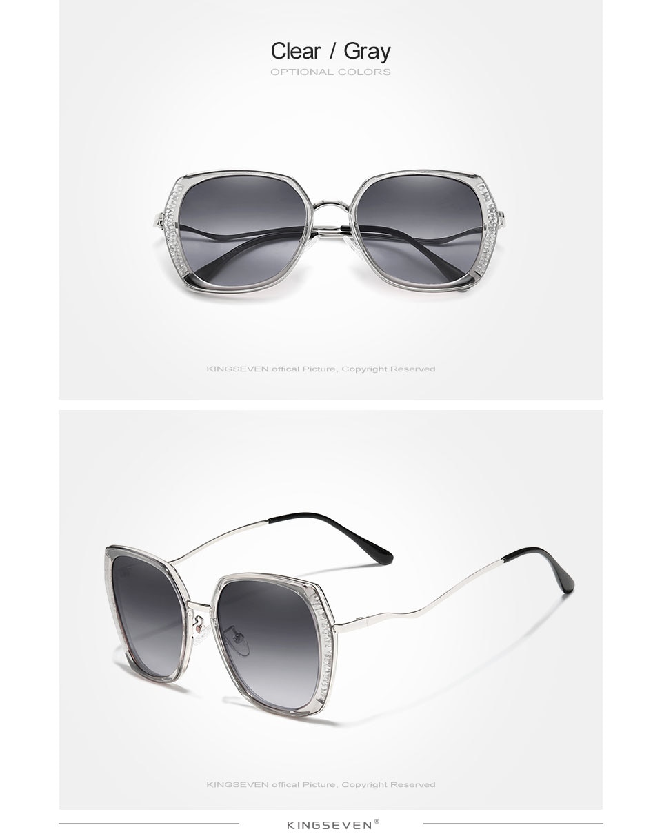 KINGSEVEN Women’s Glasses Luxury Brand Design Sunglasses