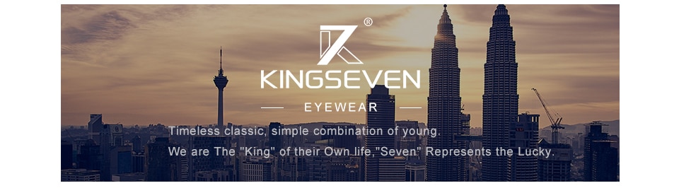 KINGSEVEN 2021 New Handmade Walnut Wooden Eyewear