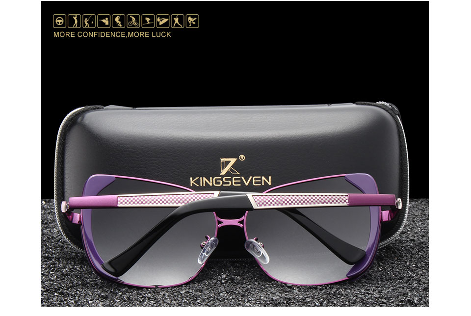 KINGSEVEN Luxury Polarized Sunglasses Women Ladies