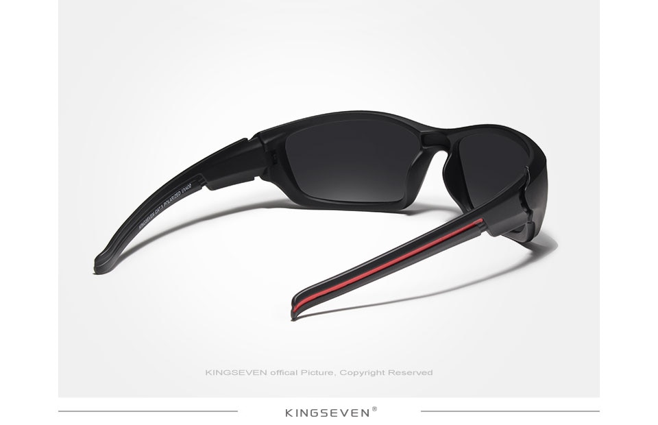 KINGSEVEN Fashion Sunglasses Men Driving Night Vision Sun Glasses For Men Brand Design High Quality Mirror Eyewear Male
