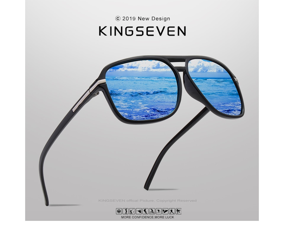 KINGSEVEN HD Polarized Aluminum Sunglasses Hot Men’s