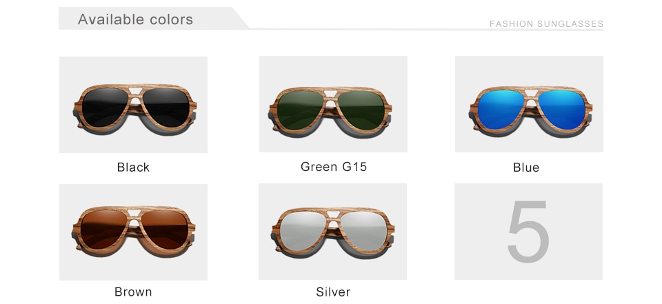KINGSEVEN New Natural Wood Sunglassess Full Frame 100% Handmade Polarized Mirror Coating Lenses Eyewear Accessories