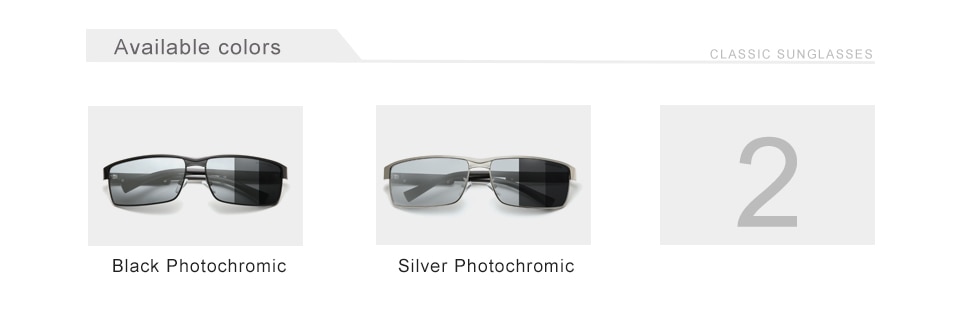 KINGSEVEN Fashion Photochromic Sunglasses Men Women Chameleon Polarized Pilot Sun Glasses Anti-glare Driving Eyeglasses UV400