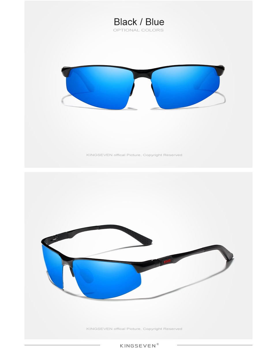 KINGSEVEN Driving Series Polarized Men Aluminum Sunglasses