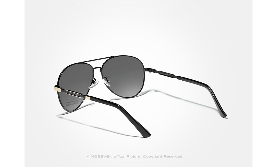 KINGSEVEN Men’s Aluminum Sunglasses Polarized Fishing Driving Sunglasses
