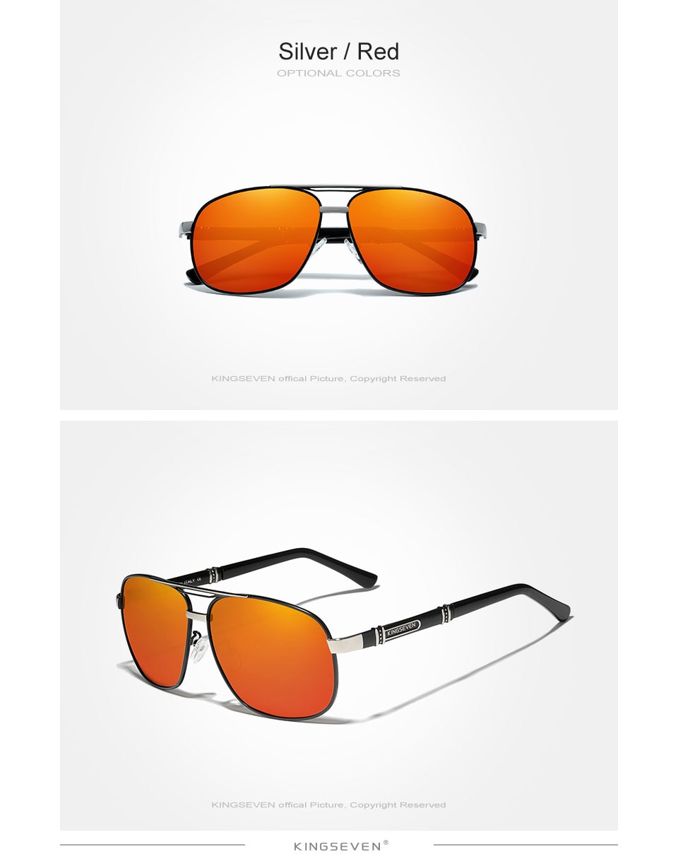 KINGSEVEN Men’s Sunglasses Polarized UV400 Protection Driving